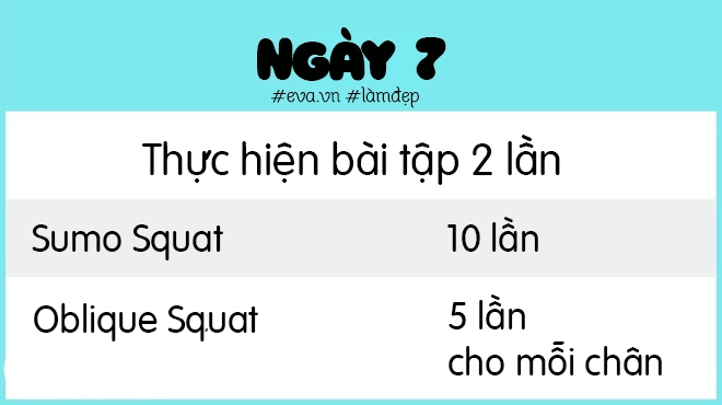 Bỏ ra 15 phút mỗi ngày cho bài tập này có ngay vòng 3 và cơ chân săn chắc quyến rũ - 19