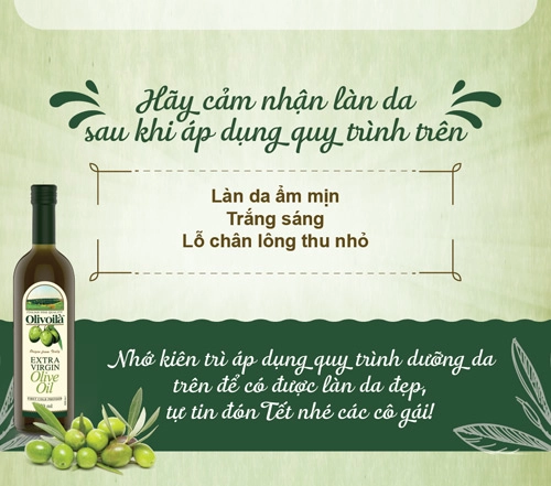 Dưỡng da kiểu cô nàng bận rộn với dầu ô-liu - 9