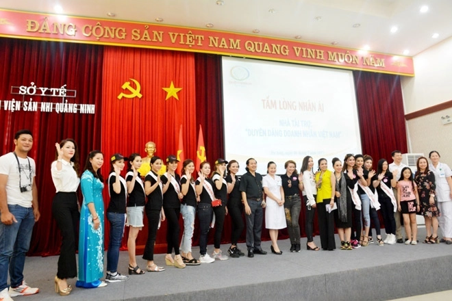 Hh xuân hương tham gia từ thiện cùng thí sinh duyên dáng doanh nhân việt - 2