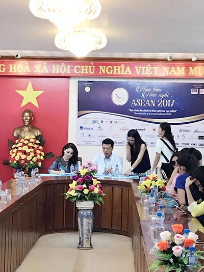 Hoa hậu xuân hương được mời làm cố vấn hh hữu nghị asean 2017 - 2