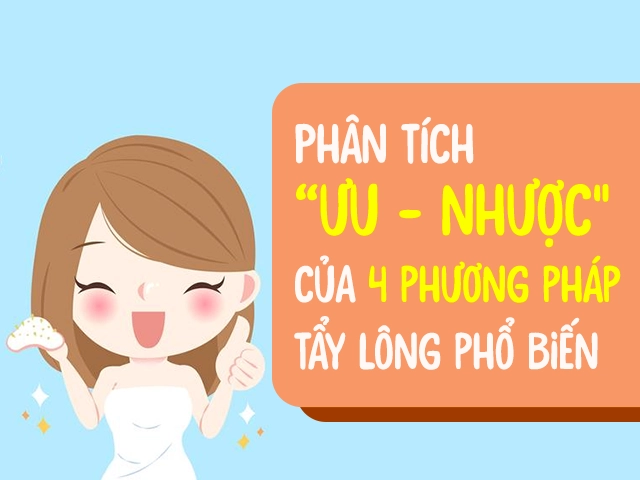 Phân tích ưu nhược điểm của 4 cách tẩy lông tại nhà - 1