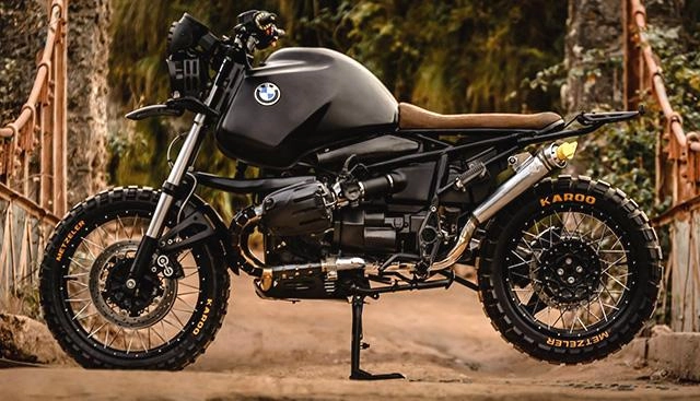 Bmw r1100 gs siêu ngầu trong bản độ black king của cua lucky custom - 2