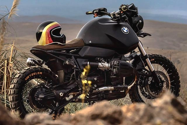 Bmw r1100 gs siêu ngầu trong bản độ black king của cua lucky custom - 5