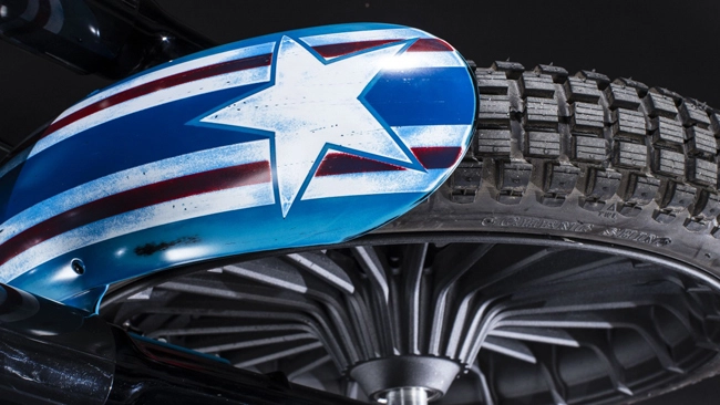 Cận cảnh harley-davidson street glide special phiên bản captain america - 7