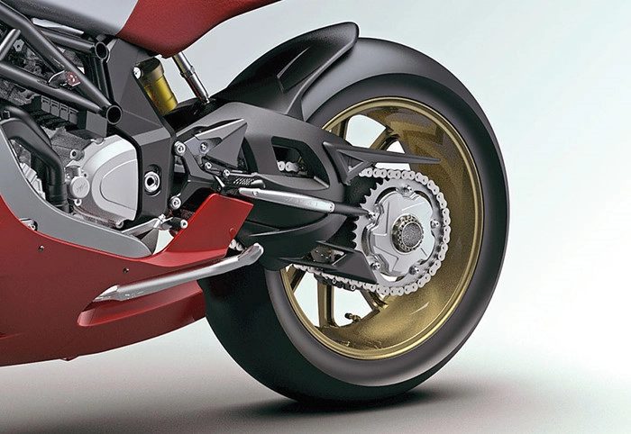 Cận cảnh siêu xe mô tô hoàn toàn mới sắp được ra mắt của mv agusta - 9