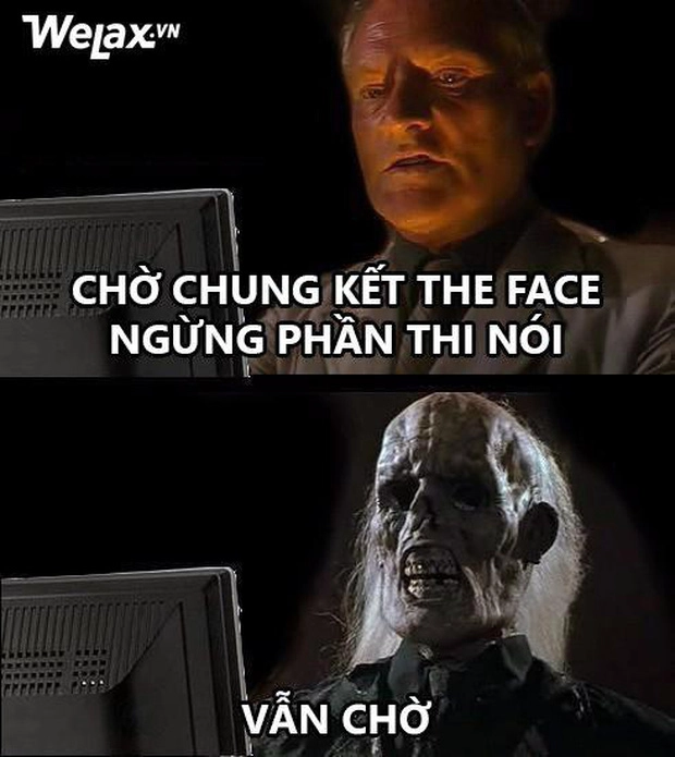 Cảnh báo bám vào ghế cho chắc trước khi xem ảnh chế chung kết the face việt nam - 1