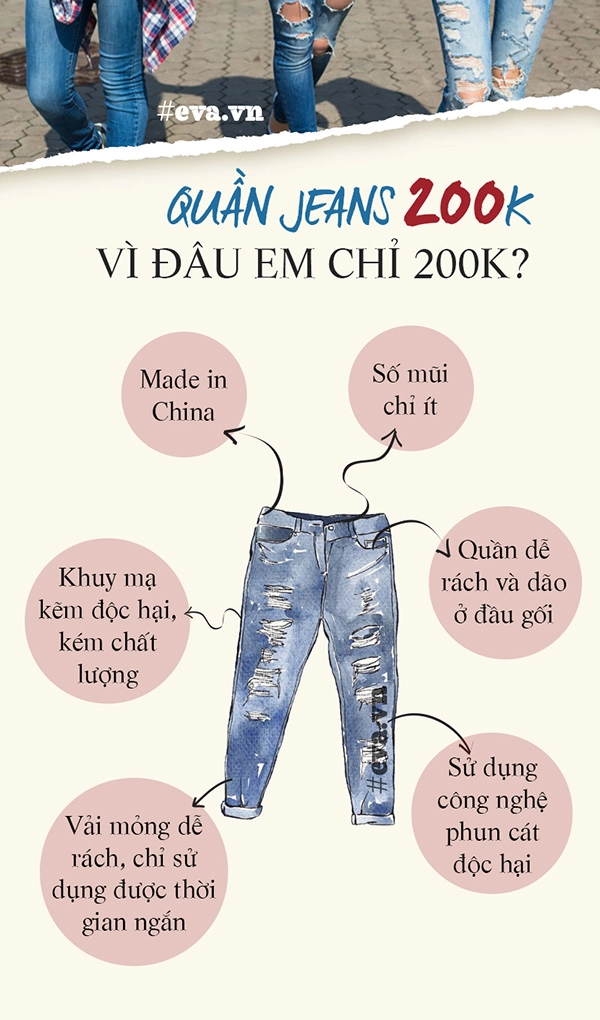 Cùng là quần jeans sao cái này chỉ có 200 ngàn còn cái kia lại đến 20 triệu - 2