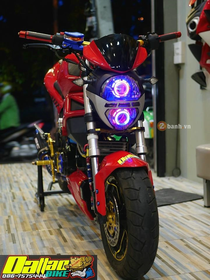 Ducati monster độ đầy ấn tượng trong phiên bản minibike - 2
