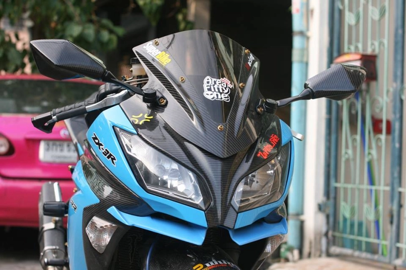 Kawasaki ninja 300 cực chất trong sắc xanh đầy nổi bật - 4