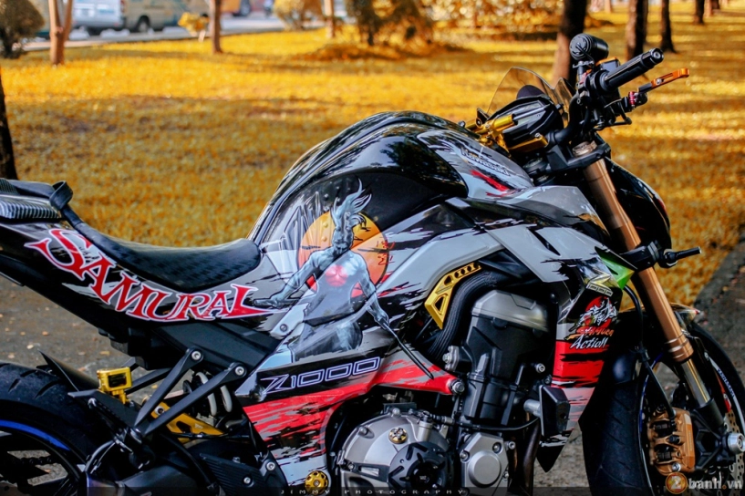 Kawasaki z1000 thần thánh với bản độ samurai - 2