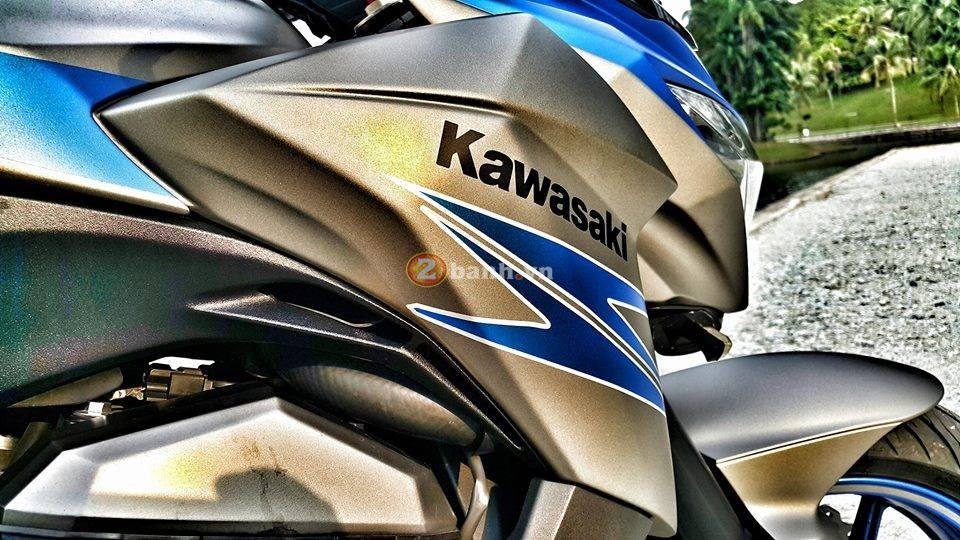 Kawasaki z800 matte grey-blue oceankhi sắc màu lên tiếng - 3