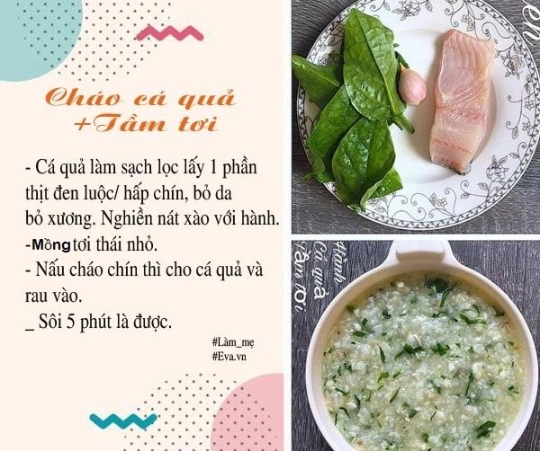 Kho công thức nấu cháo ăn dặm của mẹ việt giúp con tăng cân đều đều 8 tháng gần 9kg - 5