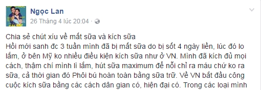 Kiều nữ ngọc lan kể chuyện hút sữa cho con nhưng toàn ra máu khiến nhiều mẹ xót xa - 3