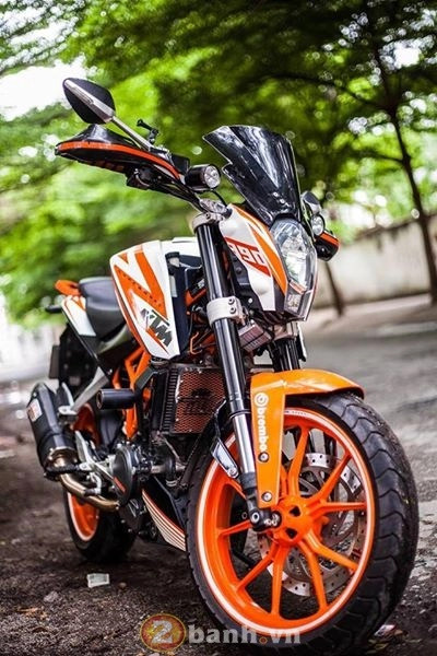 Ktm duke 390 khoe dáng chuẩn bên phố vắng - 2