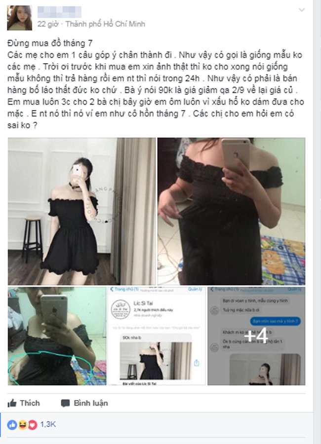 Lên tiêng kêu khô vi mua hang qua mang cô gai nhân phai cai kêt phu phang - 1