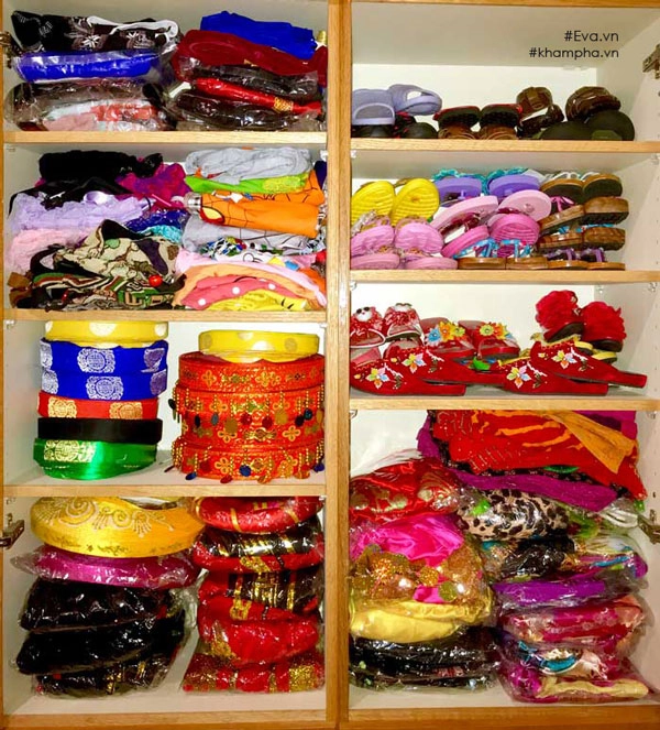 Mẹ việt ở canada sưu tập một phòng trang phục truyền thống dạy con nhớ về quê hương - 8