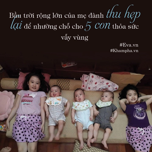 Một ngày xoay như chong chóng của bà mẹ 9x bên 5 con nhỏ - 1