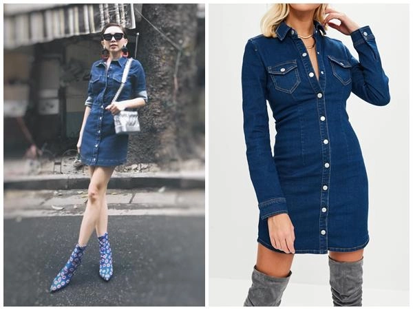 Phạm hương kỳ duyên mang thời trang denim quay trở lại mùa hè - 10