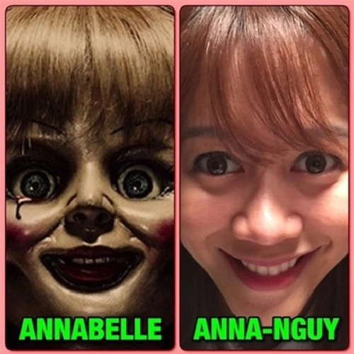 Sao việt cùng hóa trang thành búp bê diệu nhi hay mai ngô giống annabelle nhất - 11