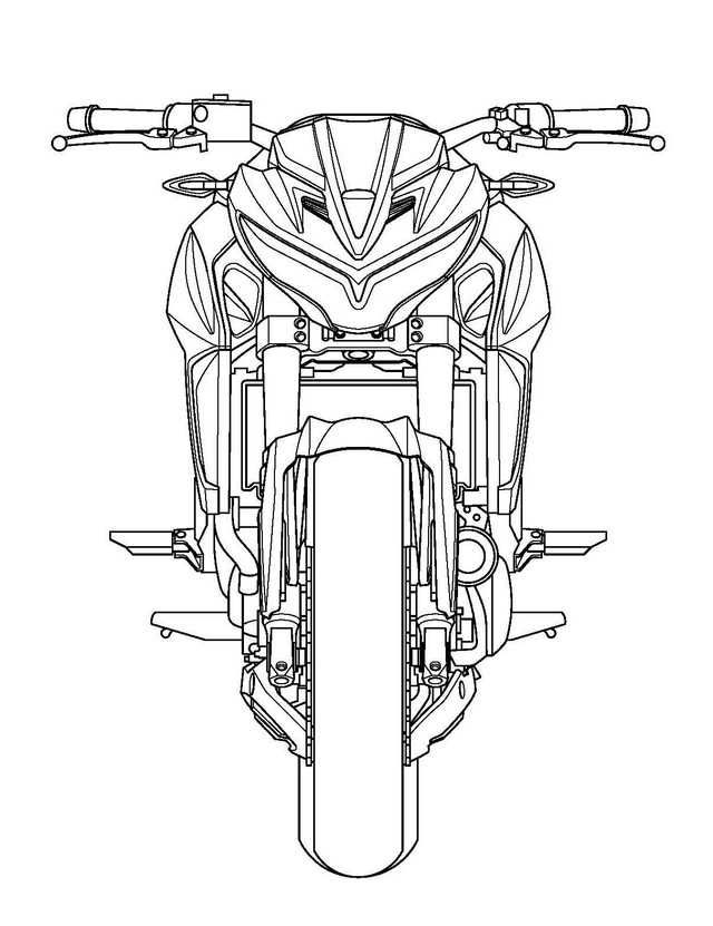 Tân binh naked bike mới của kymco đang được phát triển - 5