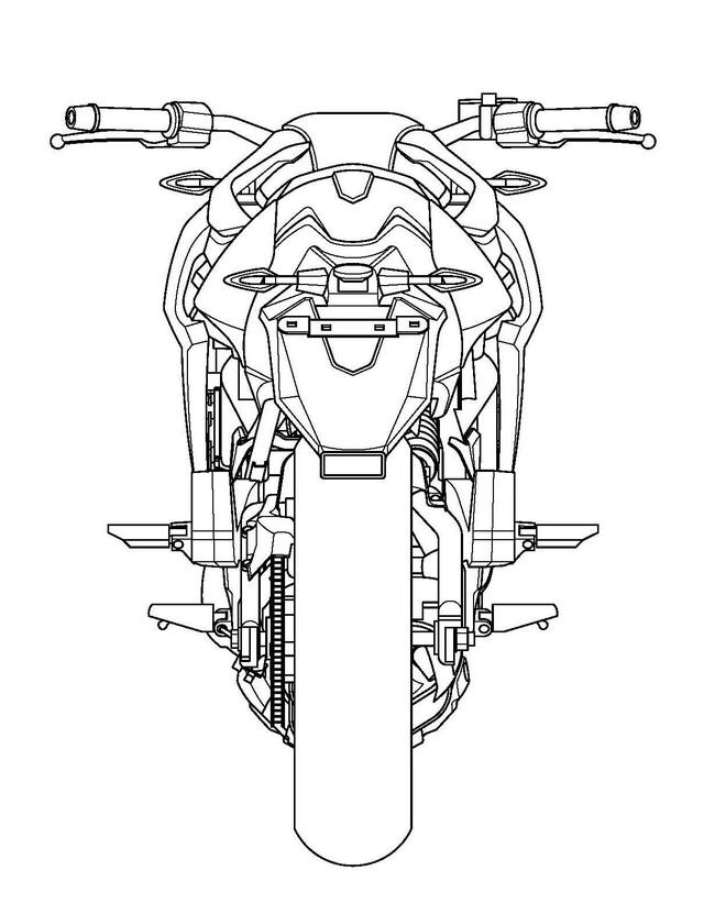 Tân binh naked bike mới của kymco đang được phát triển - 6