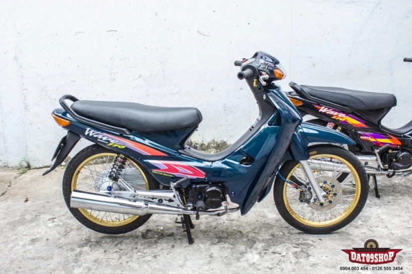 Wave 110 xanh nhớt đầy quyến rũ - 1