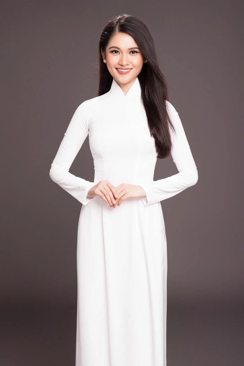 3 mỹ nhân đẹp nhất hoa hậu việt nam 2016 khoe sắc với áo dài trắng thuần khiết - 4