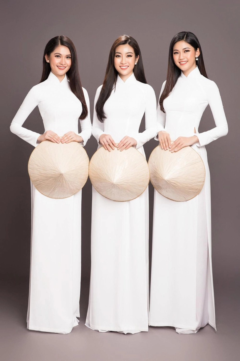 3 mỹ nhân đẹp nhất hoa hậu việt nam 2016 khoe sắc với áo dài trắng thuần khiết - 5