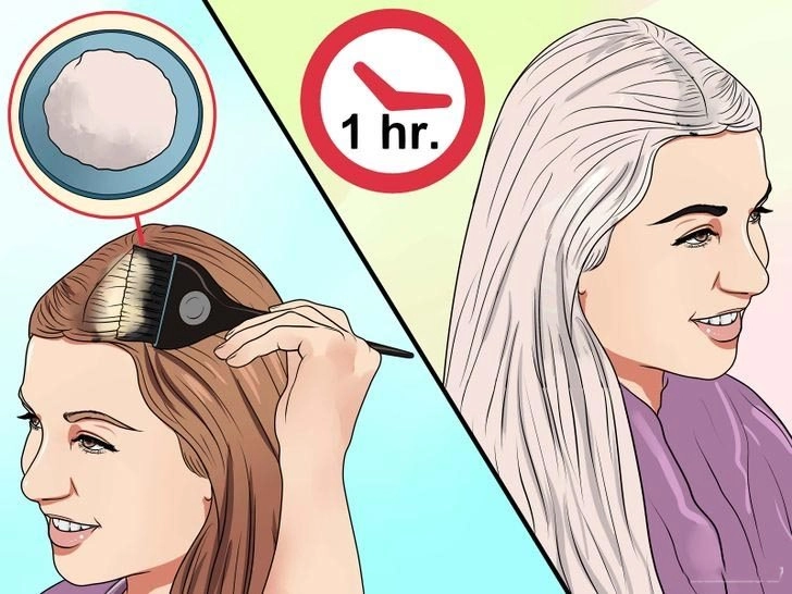 5 cách làm giảm bớt màu tóc nhuộm không làm hại tóc - 4