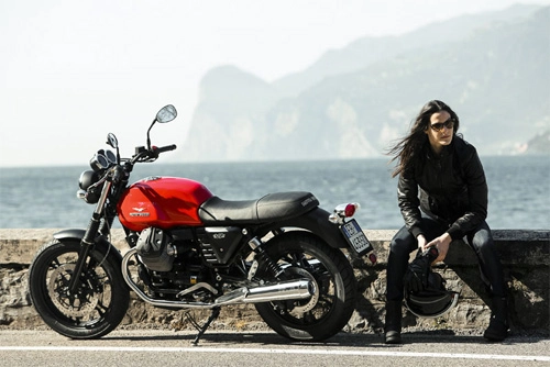  ảnh chi tiết moto guzzi v7 stone - 1