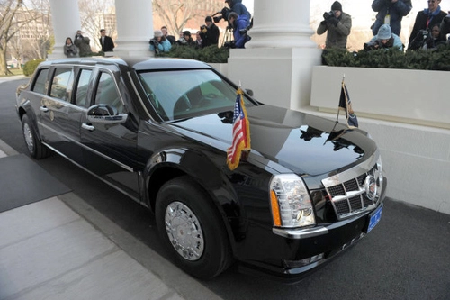  ảnh limousine của tổng thống mỹ - 1