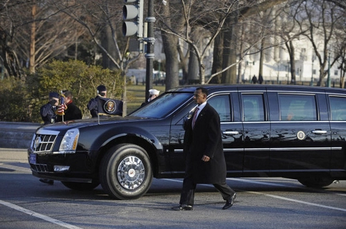 ảnh limousine của tổng thống mỹ - 3