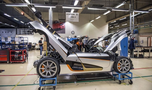  ảnh quá trình hoàn thiện koenigsegg one1 - 1