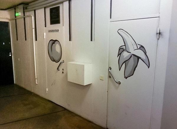 Bật cười với những tấm biển chỉ dẫn toilet ngộ nghĩnh nhất thế giới - 1