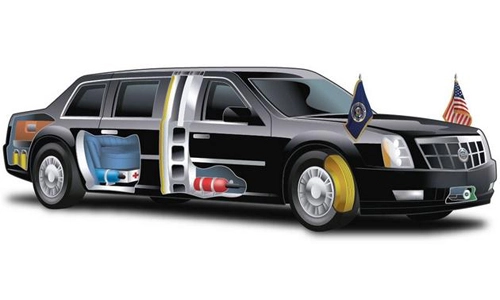  bí mật limousine chống đạn của tổng thống mỹ - 2