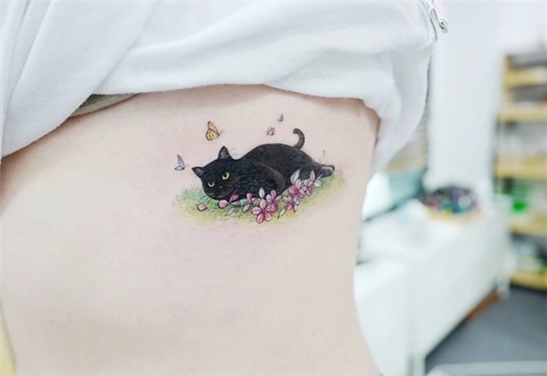 Bộ sưu tập những mẫu tattoo màu xinh xắn và ngọt ngào - 7