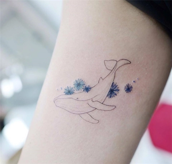 Bộ sưu tập những mẫu tattoo màu xinh xắn và ngọt ngào - 10