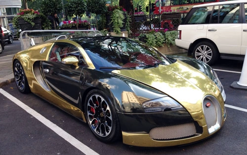  bugatti veyron grand sport mạ vàng - 1