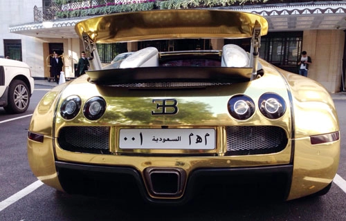  bugatti veyron grand sport mạ vàng - 5