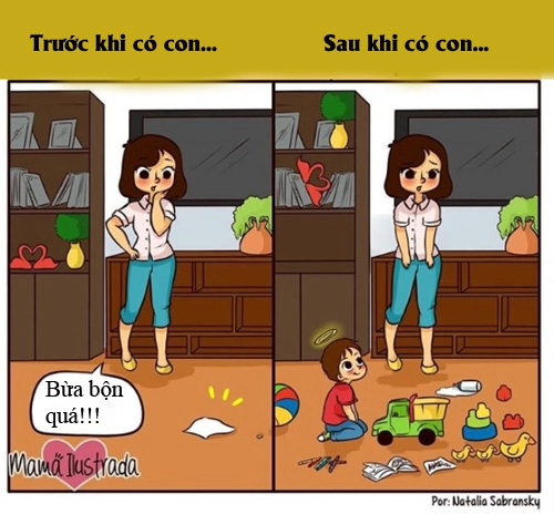 Đâu phải làm mẹ là sung sướng xem đi để thấu hiểu nỗi khổ của mẹ - 3