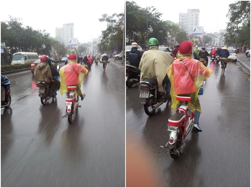  đi xe đạp điện đúng cách trong thời tiết mưa phùn - 2