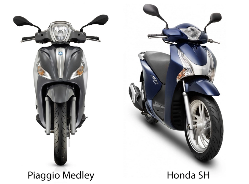 Doanh số honda sh gấp 30 lần so với piaggio medley - 3