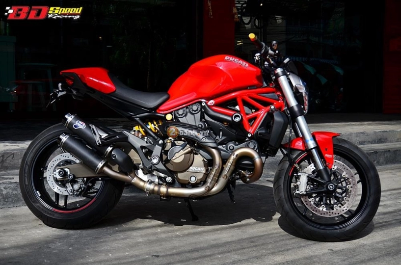 Ducati monster 821 quyến rũ với dàn đồ chơi độ vừa đủ - 1
