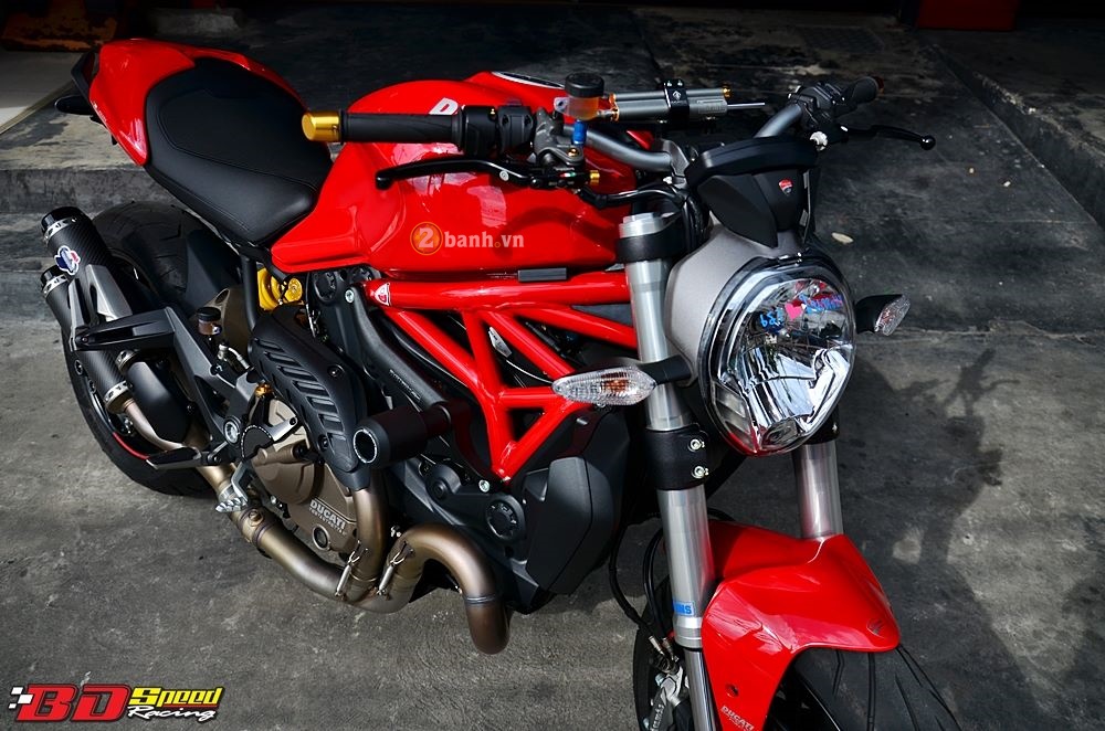 Ducati monster 821 quyến rũ với dàn đồ chơi độ vừa đủ - 2