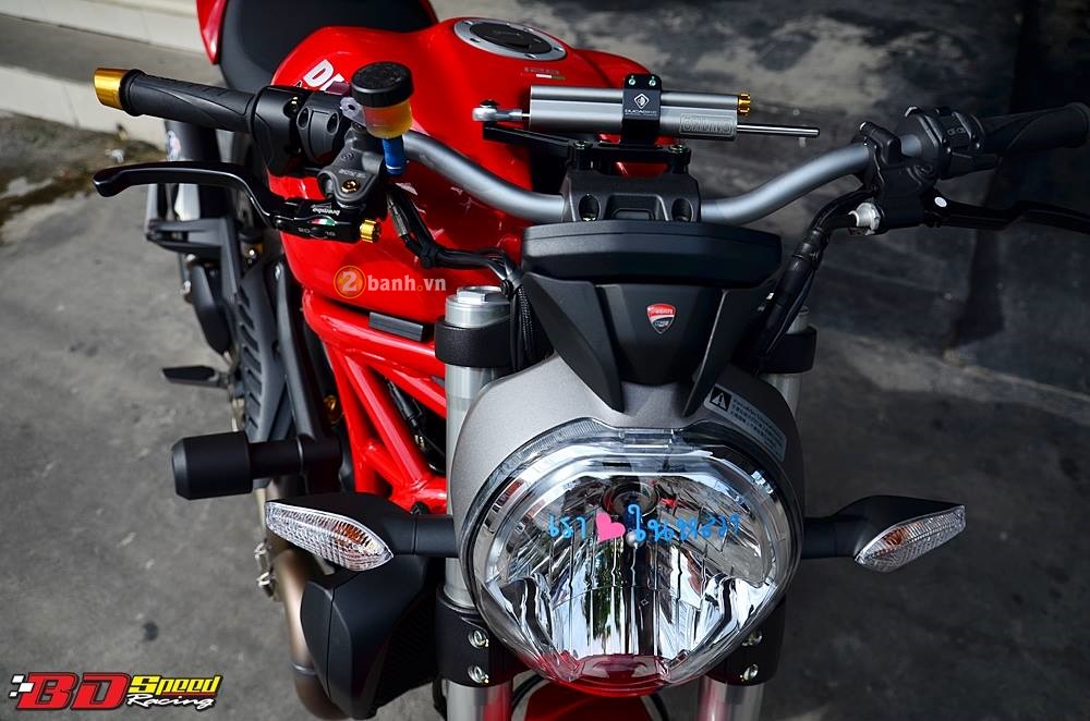 Ducati monster 821 quyến rũ với dàn đồ chơi độ vừa đủ - 3
