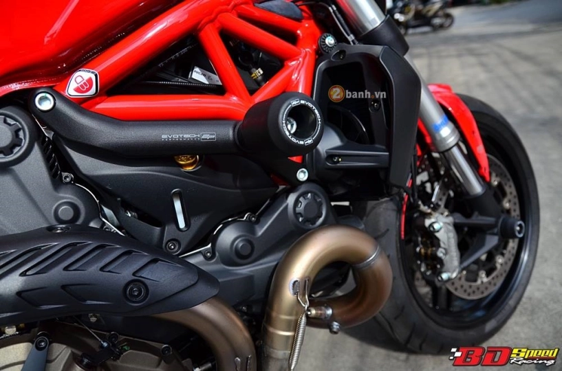 Ducati monster 821 quyến rũ với dàn đồ chơi độ vừa đủ - 5