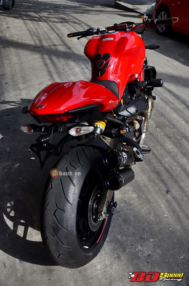 Ducati monster 821 quyến rũ với dàn đồ chơi độ vừa đủ - 7