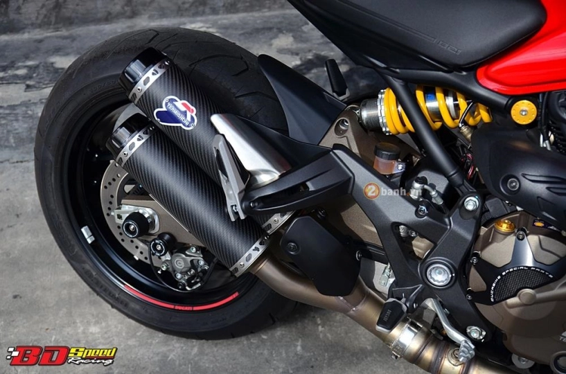 Ducati monster 821 quyến rũ với dàn đồ chơi độ vừa đủ - 8