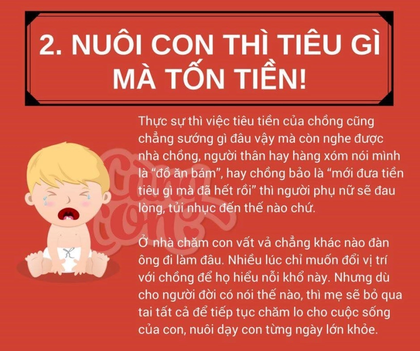 Đưng bao giờ nói ra 6 câu này với người đang nuôi con nhỏ - 3