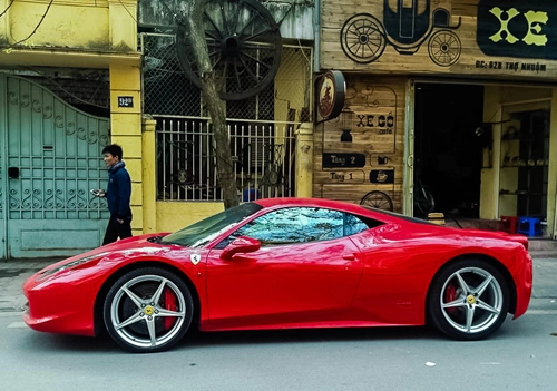  ferrari 458 italia ở hà nội - 1